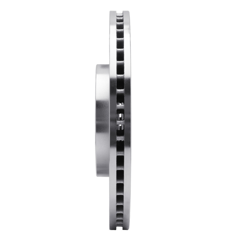 Acura TL Brake Rotor (1) - Front Right - R1 Concepts - Drilled & Slotted - Silver - `09-`14